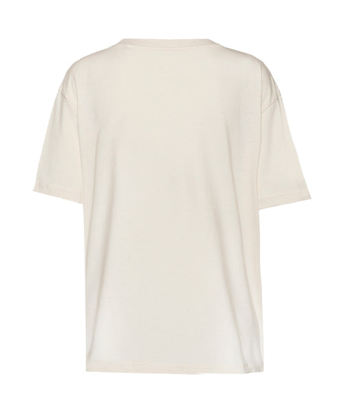 Ognx Loose T-Shirt Namaste Bio Baumwolle - schwarz Fabrikpreis