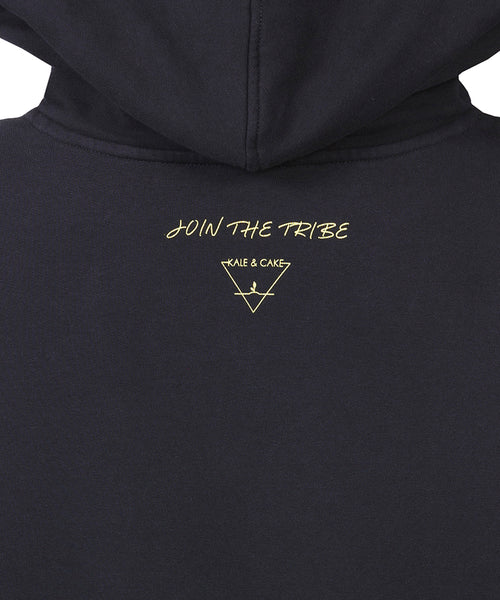 Ognx Boxy Hoodie ReConnect by Sinah Diepold - Kale & Cake - schwarz Rabatt