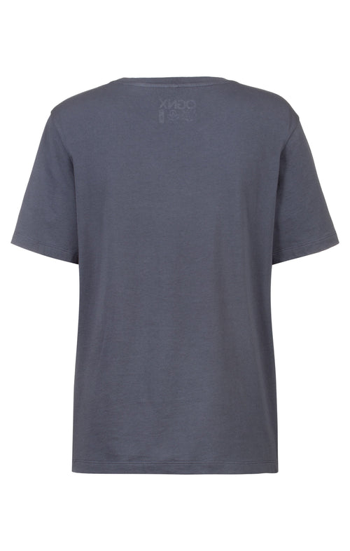 Ognx Loose T-Shirt Egalite Bio Baumwolle - grau Großer Ausverkauf