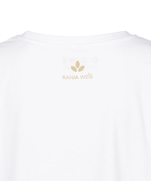 Ognx Boxy T-Shirt Leopard by Ranja Weis - weiß Cyber Monday