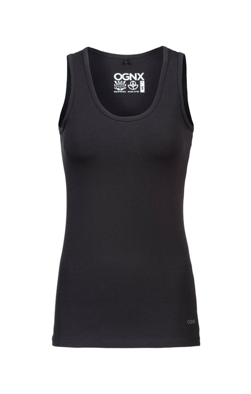 Ognx Basic Tank 2.0 Bio Baumwolle - schwarz Vatertagsangebot