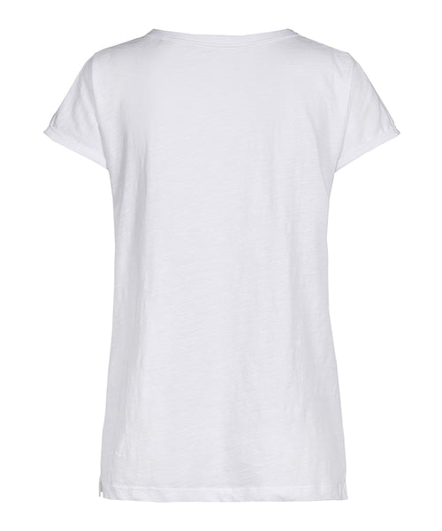 Ognx Sommer T-Shirt Namaste Bio Baumwolle - weiß Valentinstagsangebot