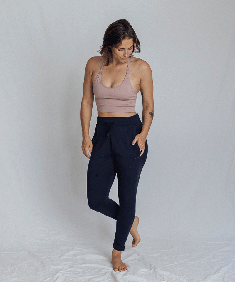 Ognx Harem Pants Bio Baumwolle - blau Sonderangebote