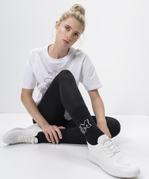 Ognx Yoga Socken OM Bio Baumwolle - schwarz VIP-Rabatte