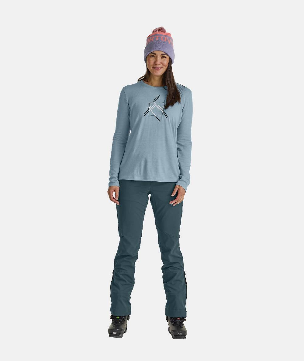 Ortovox 185 MERINO MTN CUTOUT LS VIP-Rabatte