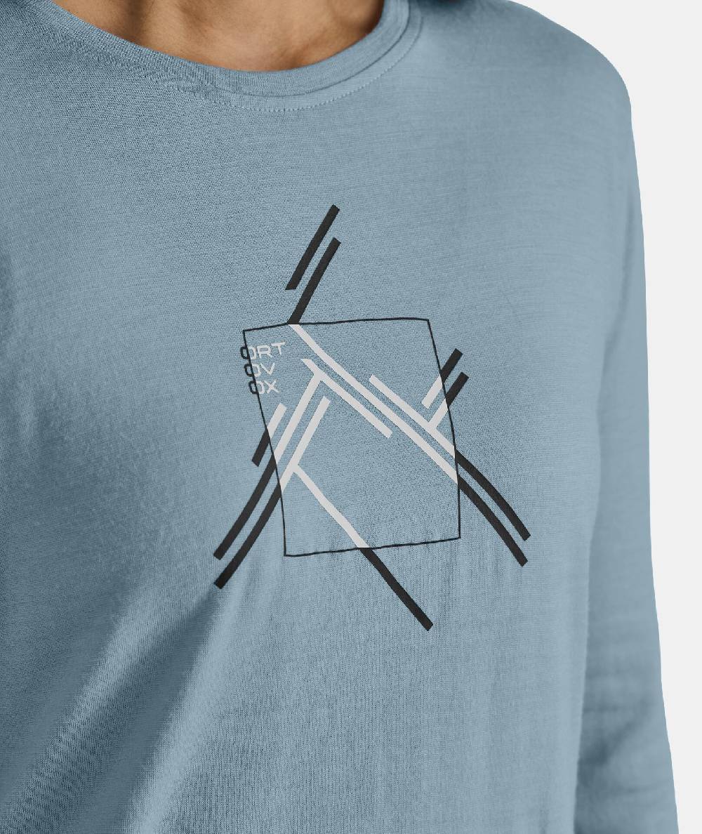 Ortovox 185 MERINO MTN CUTOUT LS VIP-Rabatte