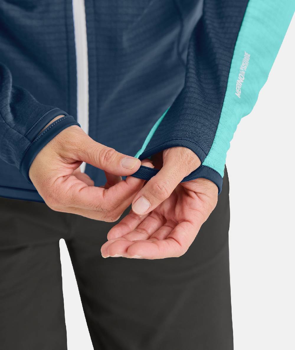 Ortovox FLEECE LIGHT GRID HOODED JKT Vierteljährliche Förderung