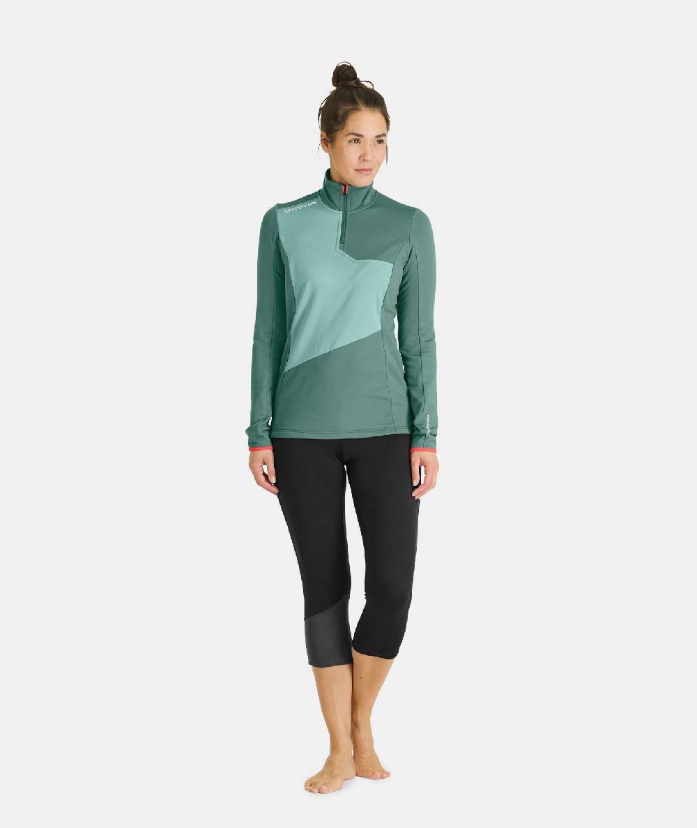 Ortovox FLEECE LIGHT ZIP NECK Super Sparpreis