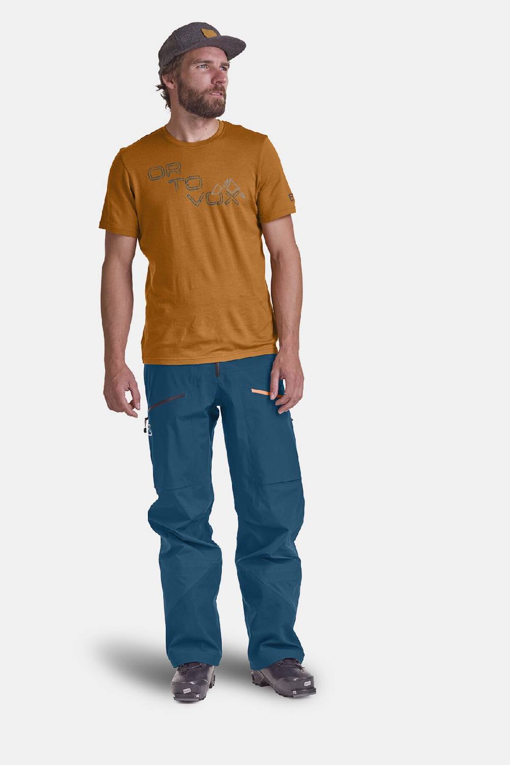 Ortovox 185 MERINO TANGRAM LOGO TS 50% Rabatt mit kostenlosem Versand