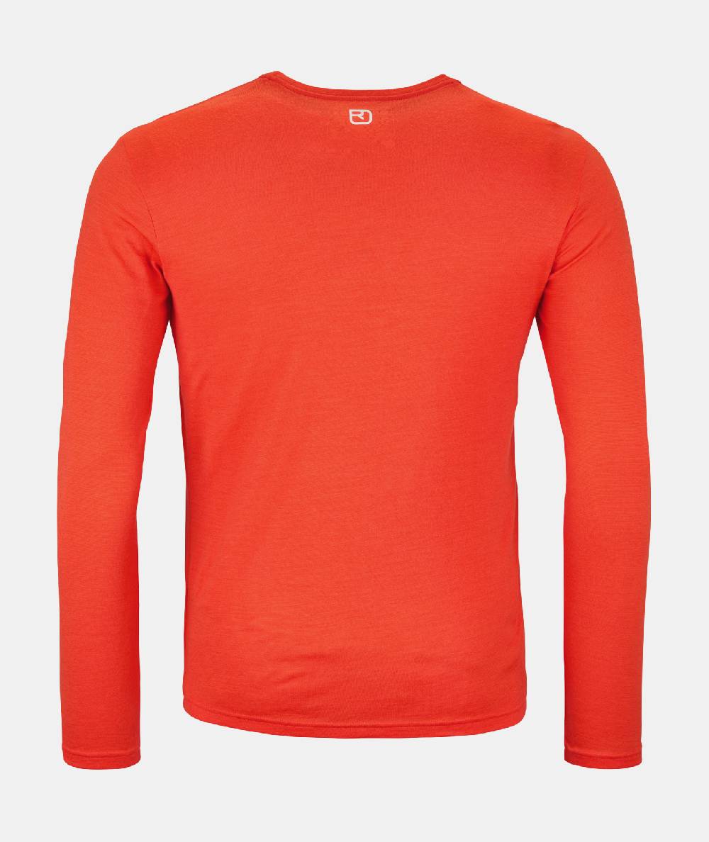 Ortovox 185 MERINO BRAND OUTLINE LS Begrenzt auf 3 Tage