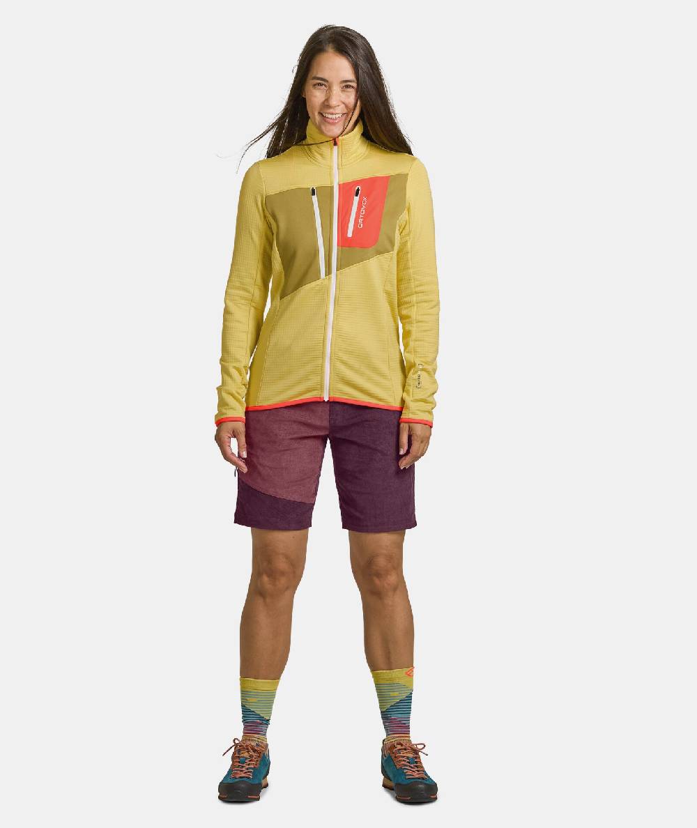Ortovox FLEECE GRID JACKET Fabrikverkauf