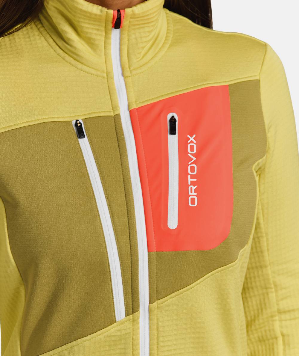 Ortovox FLEECE GRID JACKET Fabrikverkauf