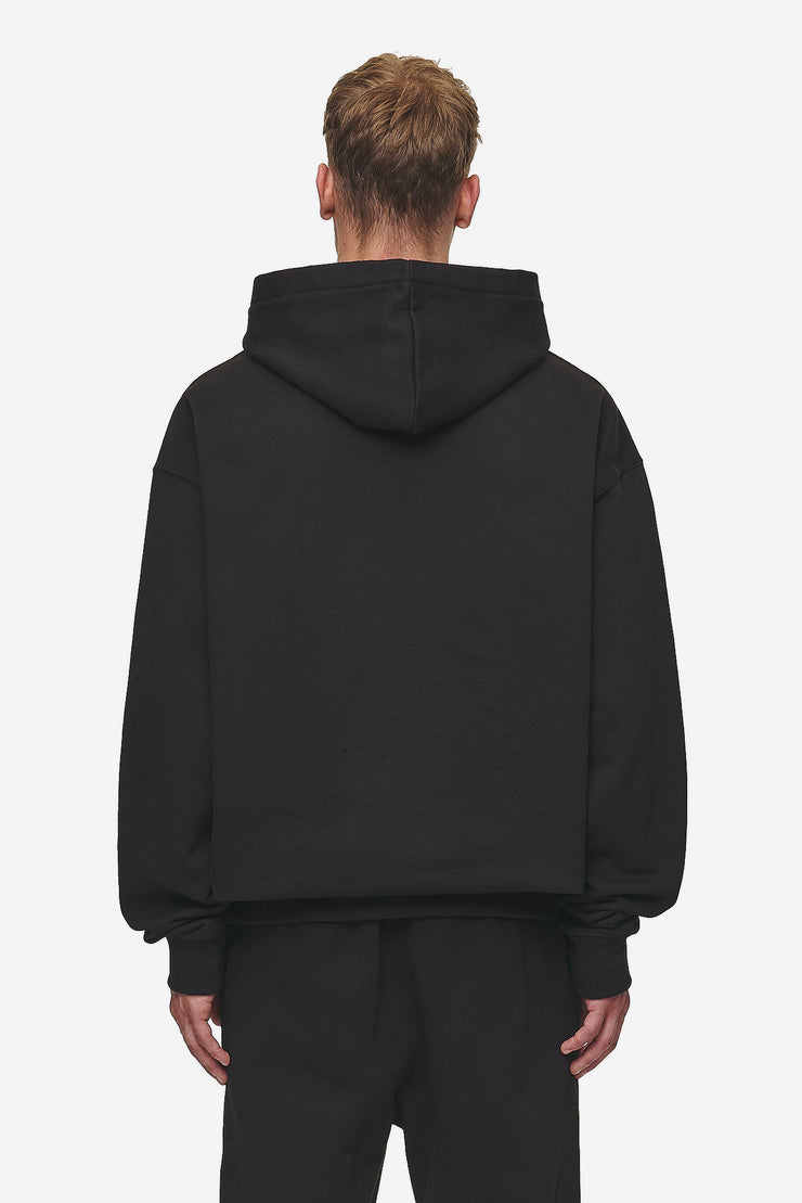 ﻿Pegador Logo Oversized Hoodie Washed Black Blitzverkäufe