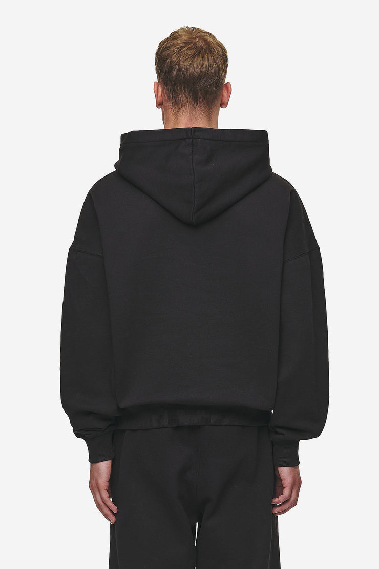 Pegador Logo Boxy Hoodie Washed Black Limitierter Zeitrabatt