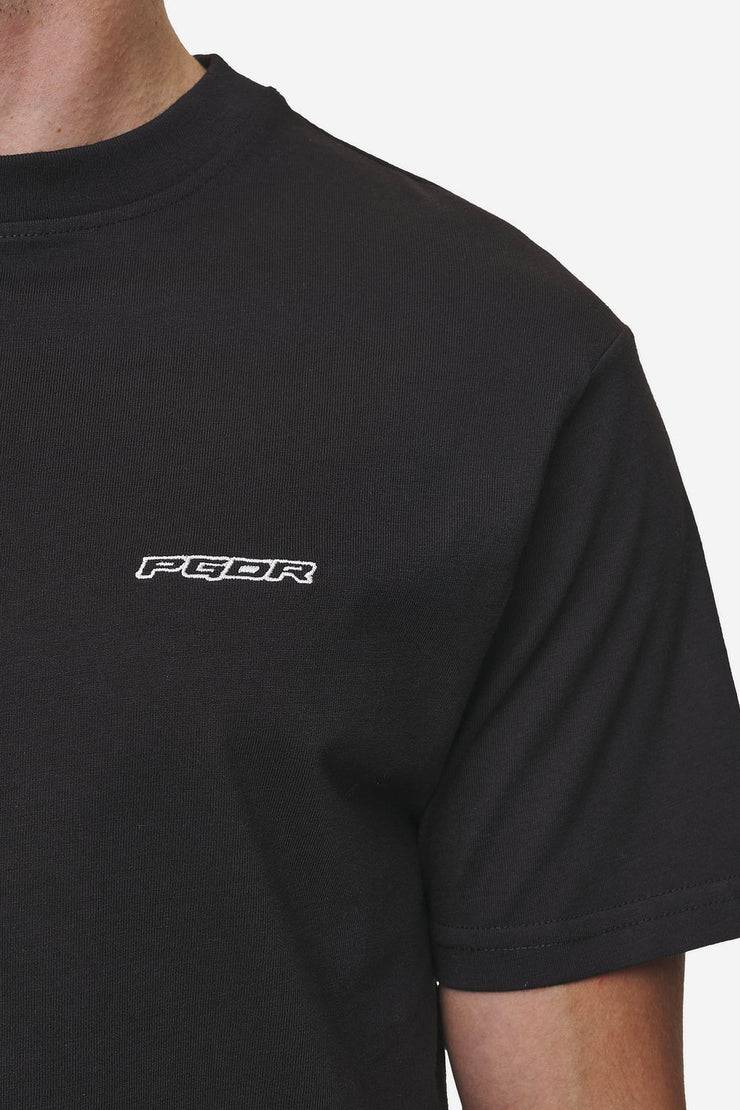 Pegador Bane Slim Tee Washed Black Versandkostenfrei