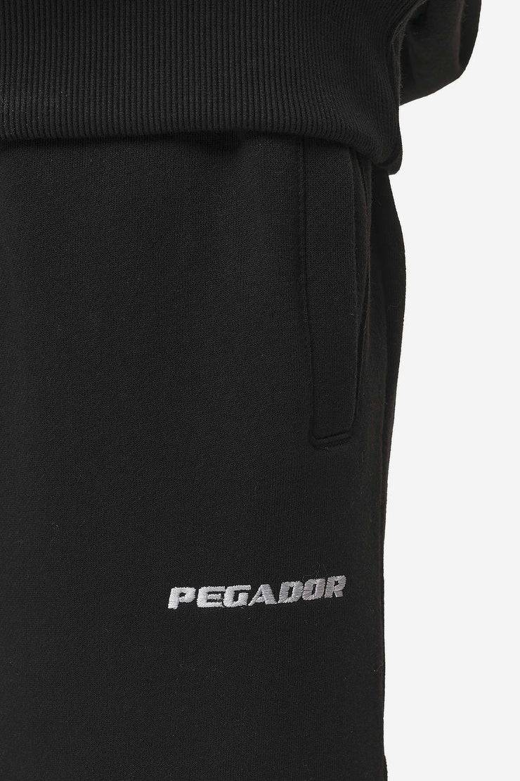 Pegador Logo Heavy Sweat Jogger Washed Black Großer Ausverkauf