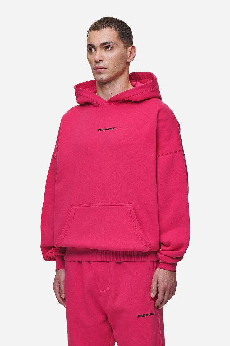 Pegador Logo Boxy Hoodie Washed Virtual Pink Exklusive Angebote