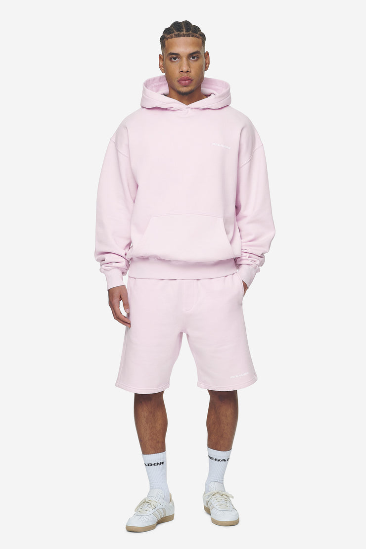 Pegador Logo Oversized Hoodie Washed Bubblegum White Gum Große Rabatte