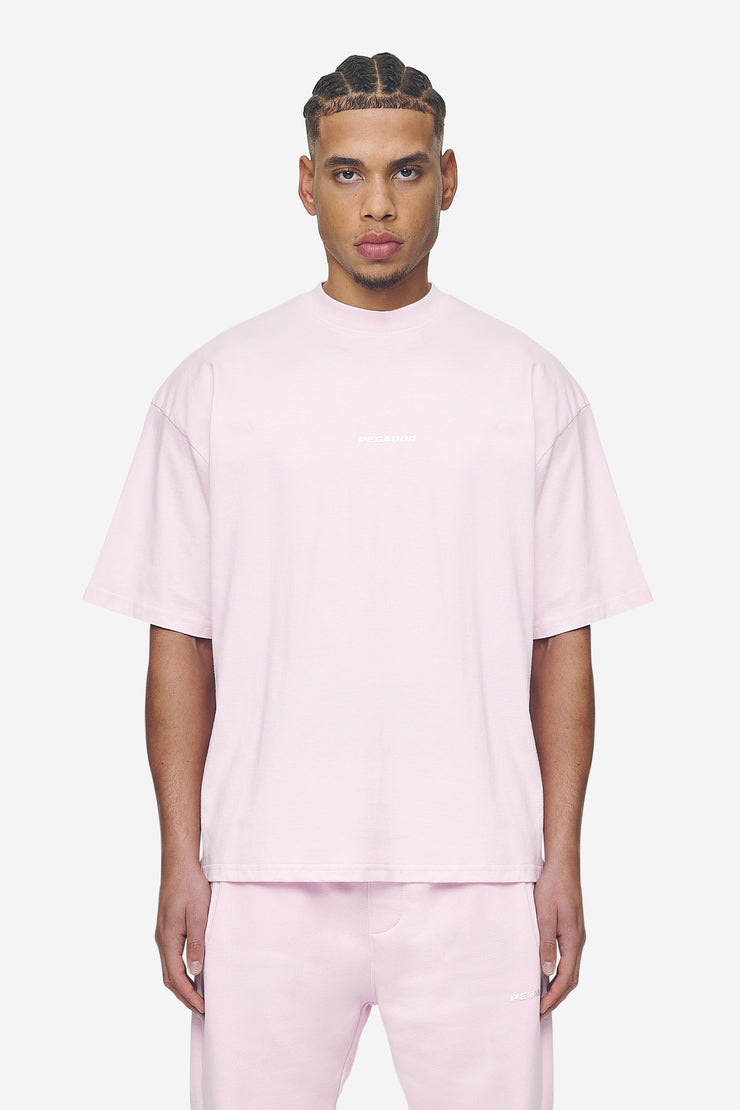 Pegador Logo Boxy Tee Washed Bubblegum White Gum Saisonale Angebote