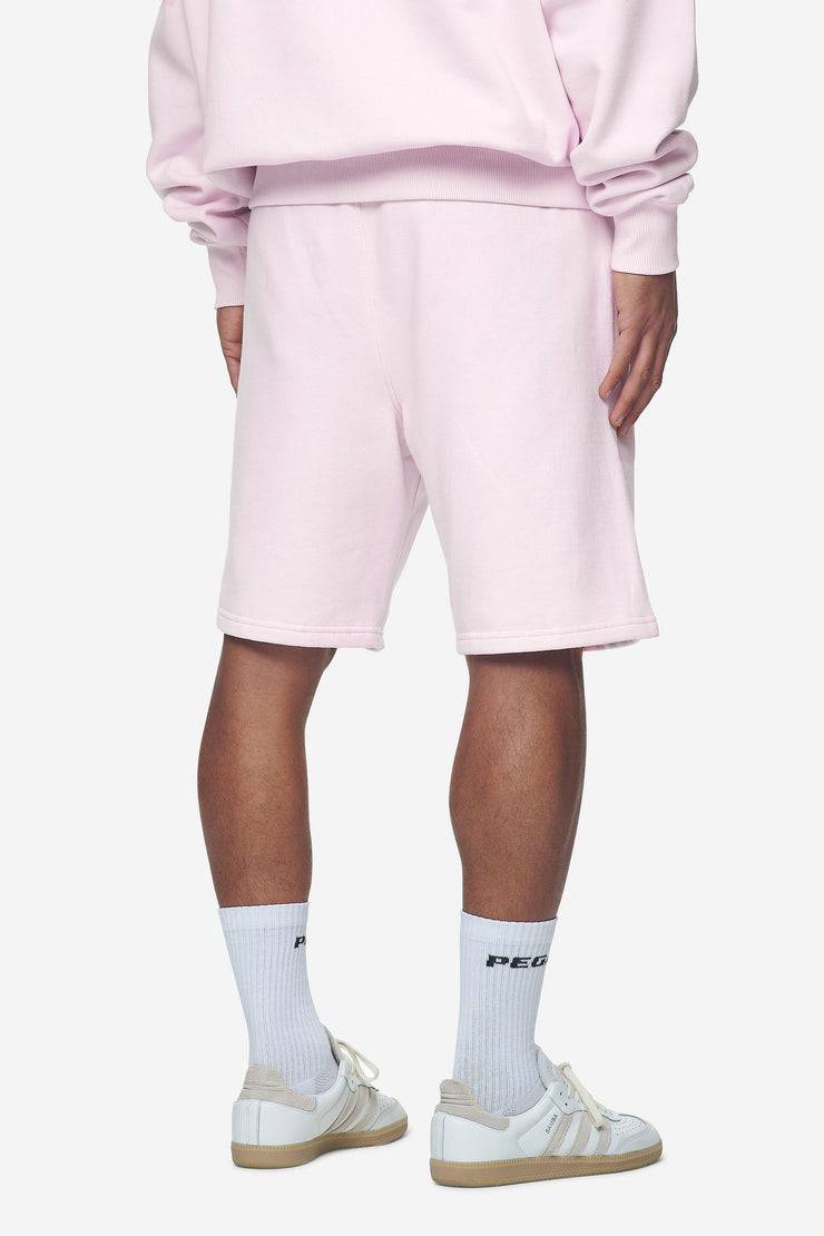 Pegador Logo Heavy Sweat Shorts Washed Bubblegum White Gum Tägliche Deals