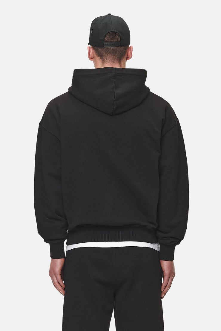 Pegador Logo Oversized Hoodie Washed Black White Gum Sonderangebote