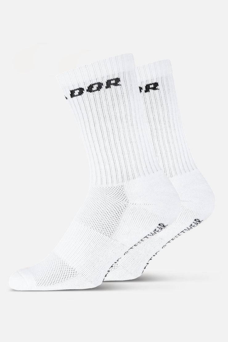 Pegador Certified Logo Socks White Black Super Sparpreis