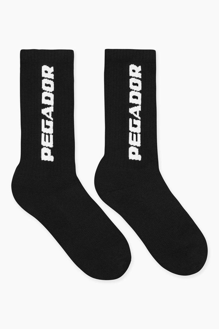 Pegador Cross Logo Socks Black White Wochenangebot