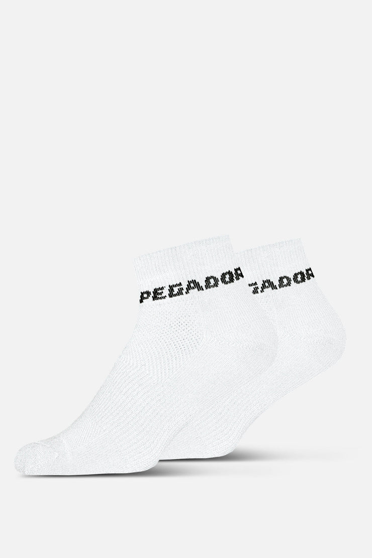 Pegador Logo Socks Low White Black Neueste Stile