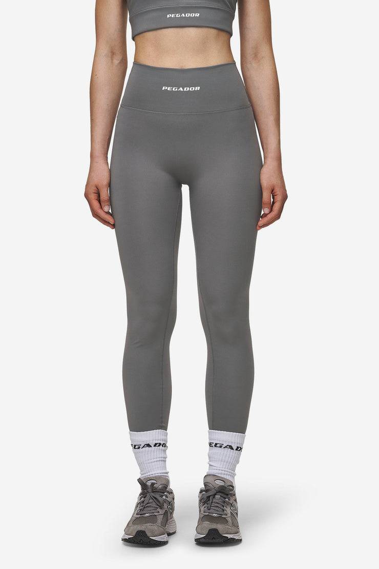 Pegador Leya Leggings Deep Grey White Super Rabatt