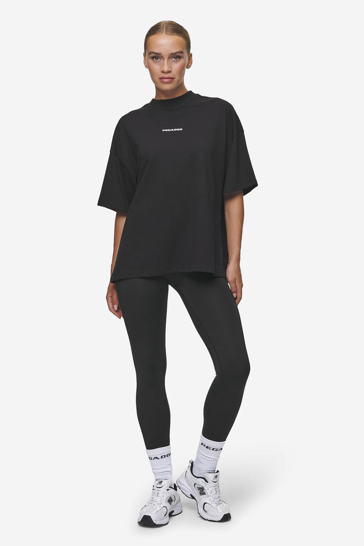 Pegador Bracy Heavy Oversized Tee Black White Gum Begrenzt auf 3 Tage