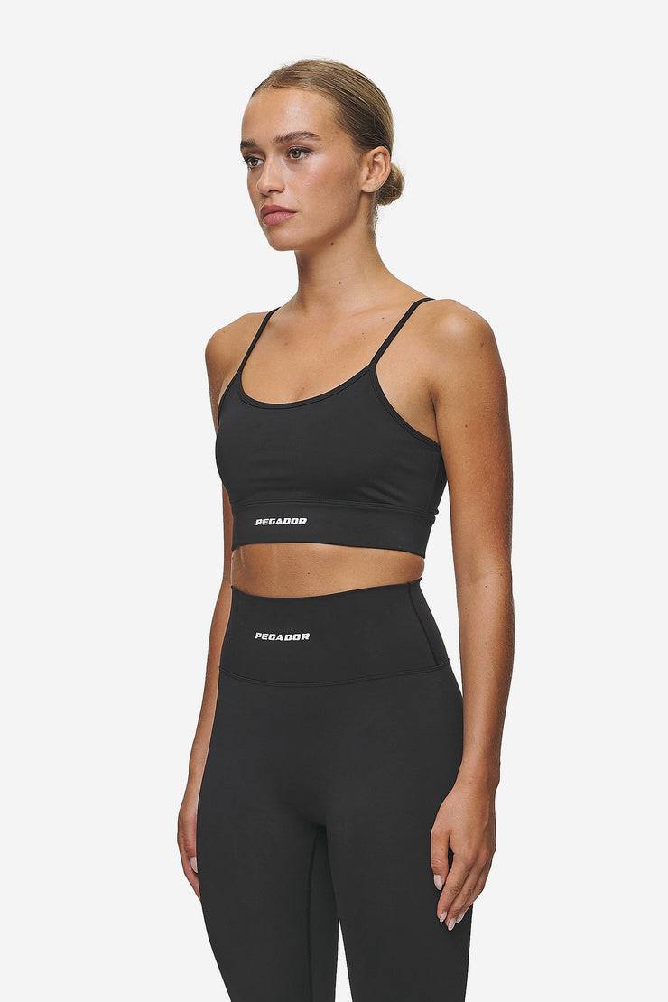 Pegador Taja Sport Bra Black White Im Verkauf