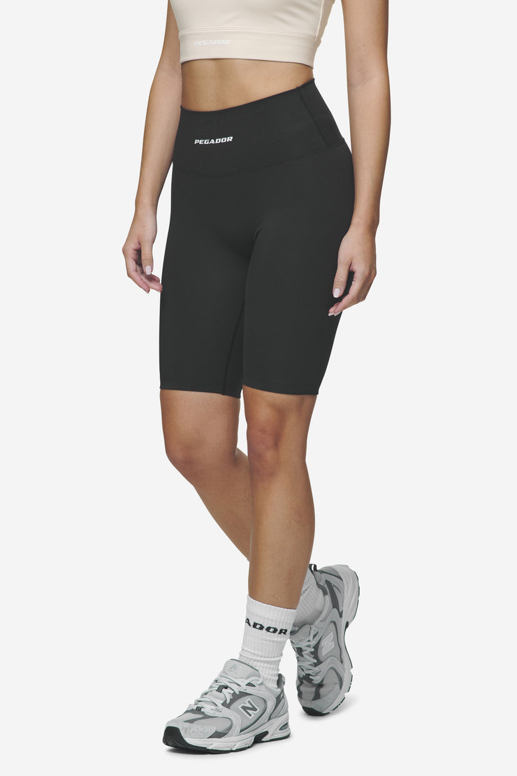 Pegador Lupita Biker Shorts Black White Outlet