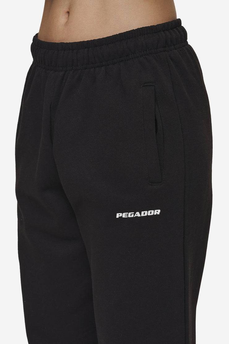 Pegador Villa High Waisted Sweat Pants Black White Gum Angebote
