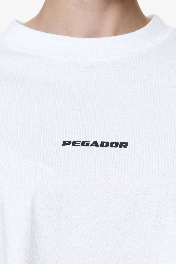 Pegador Bel Air Heavy Oversized Tee White Gum Günstiger Verkauf