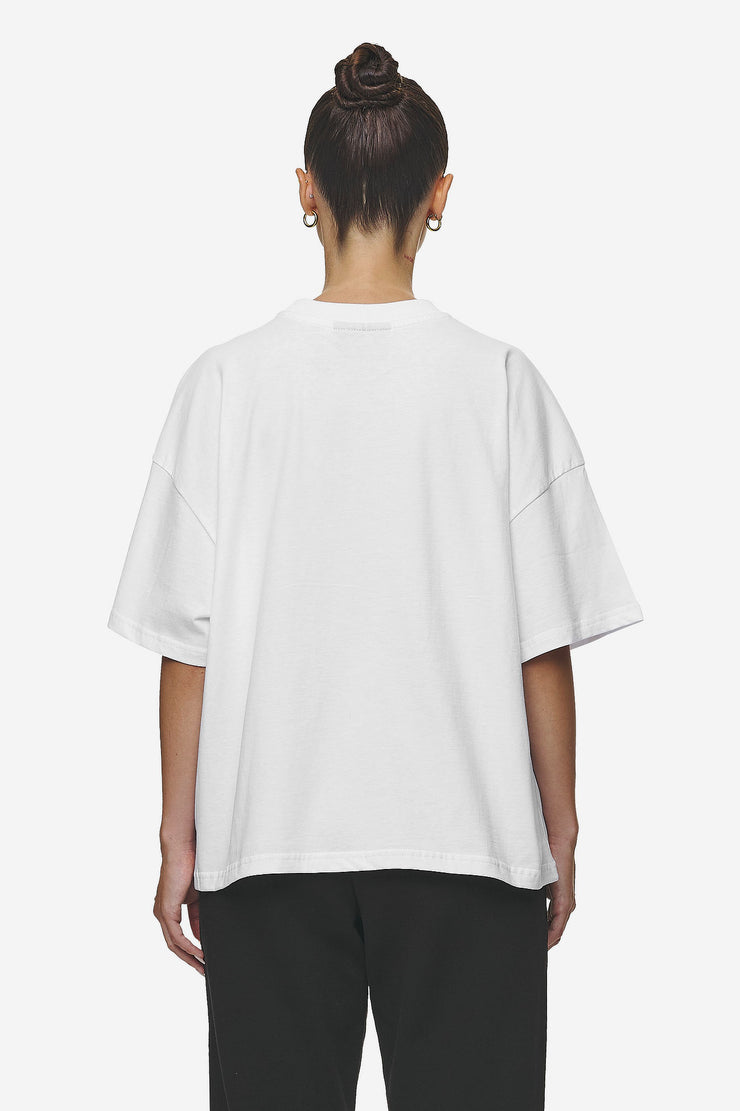 Pegador Bracy Heavy Oversized Tee White Black Gum Meist gekauft
