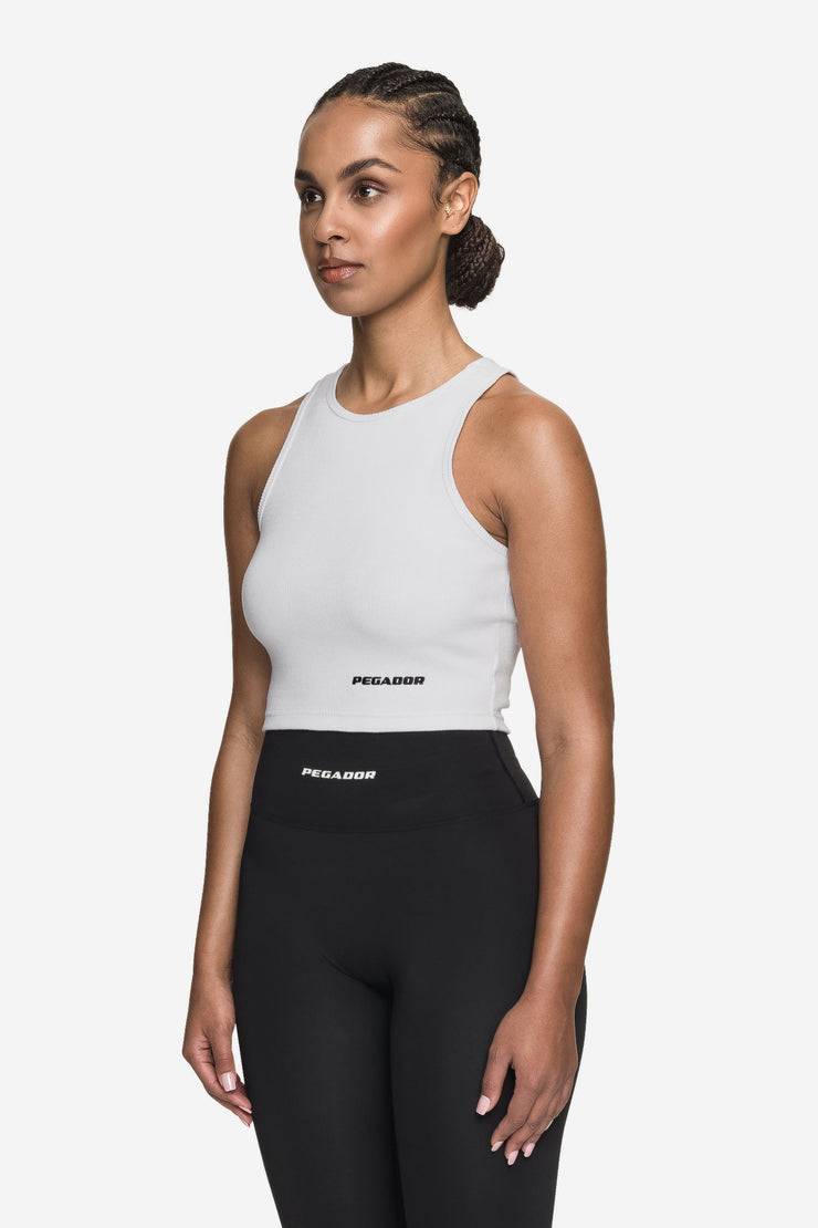 Pegador Ayla Crop Top White Black Blitzverkäufe