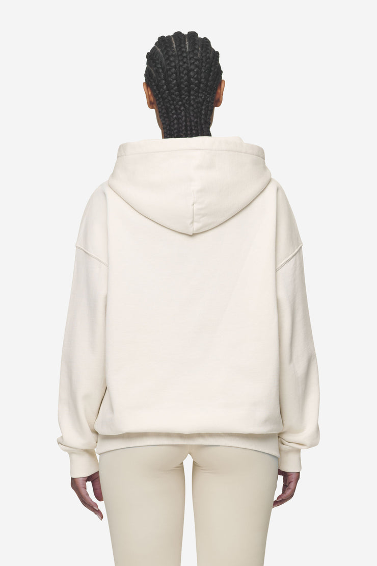 Pegador Clarita Logo Oversized Hoodie Washed Coast Sand White Gum Limitierter Zeitrabatt