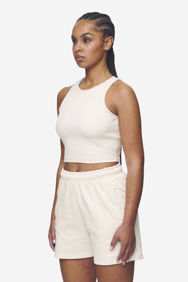 Pegador Ayla Crop Top Washed Coast Sand White Fabrik Onlineshop