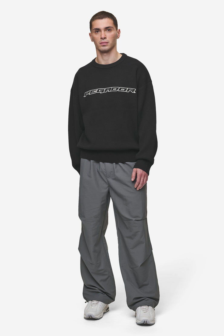Pegador Lenox Oversized Knit Sweater Black Online Shopping