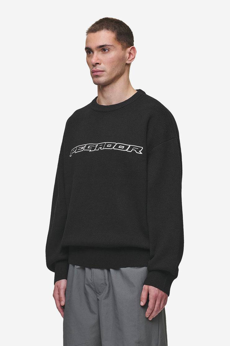 Pegador Lenox Oversized Knit Sweater Black Online Shopping