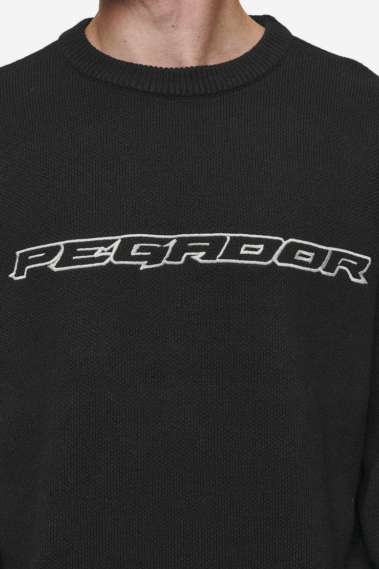 Pegador Lenox Oversized Knit Sweater Black Online Shopping
