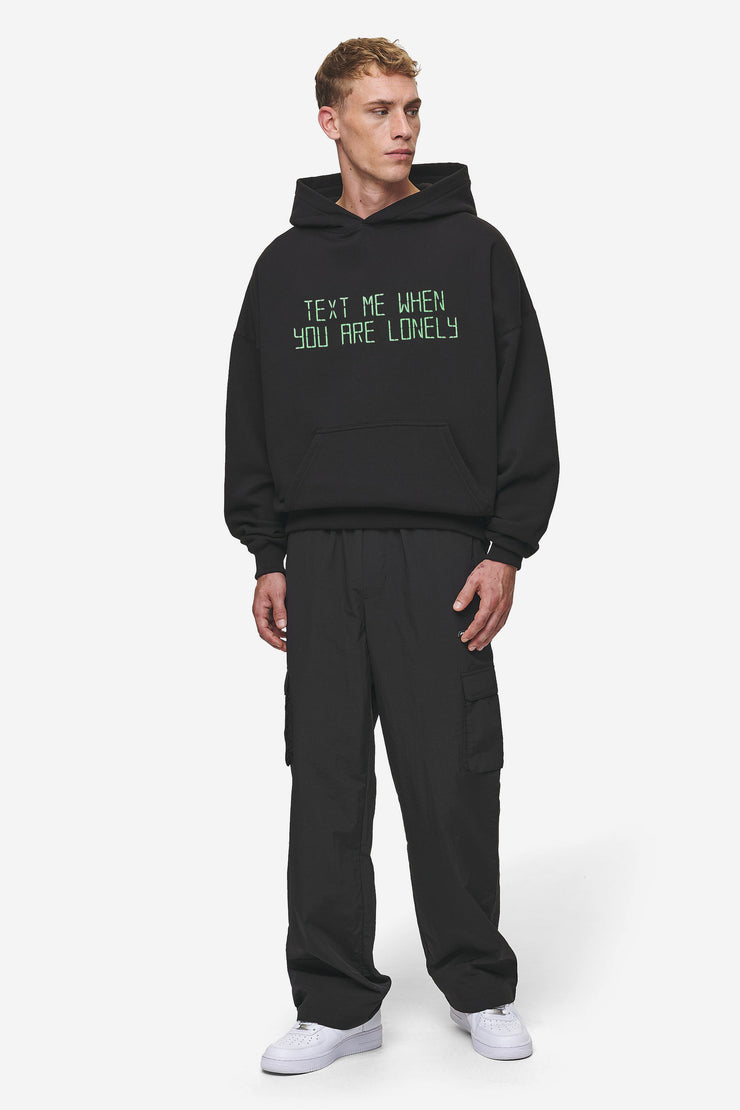 Pegador Bleek Boxy Hoodie Washed Black Cyber Monday