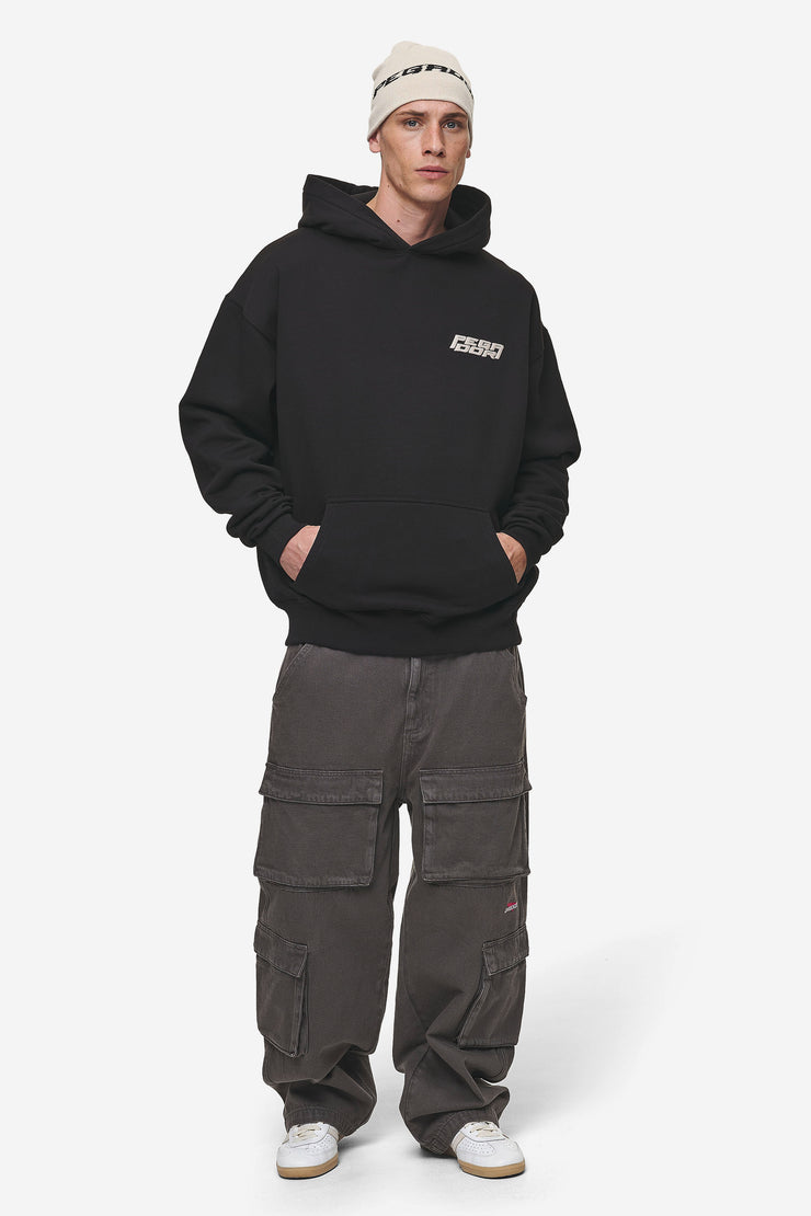 Pegador Doyer Oversized Hoodie Washed Black Jubiläumsangebot