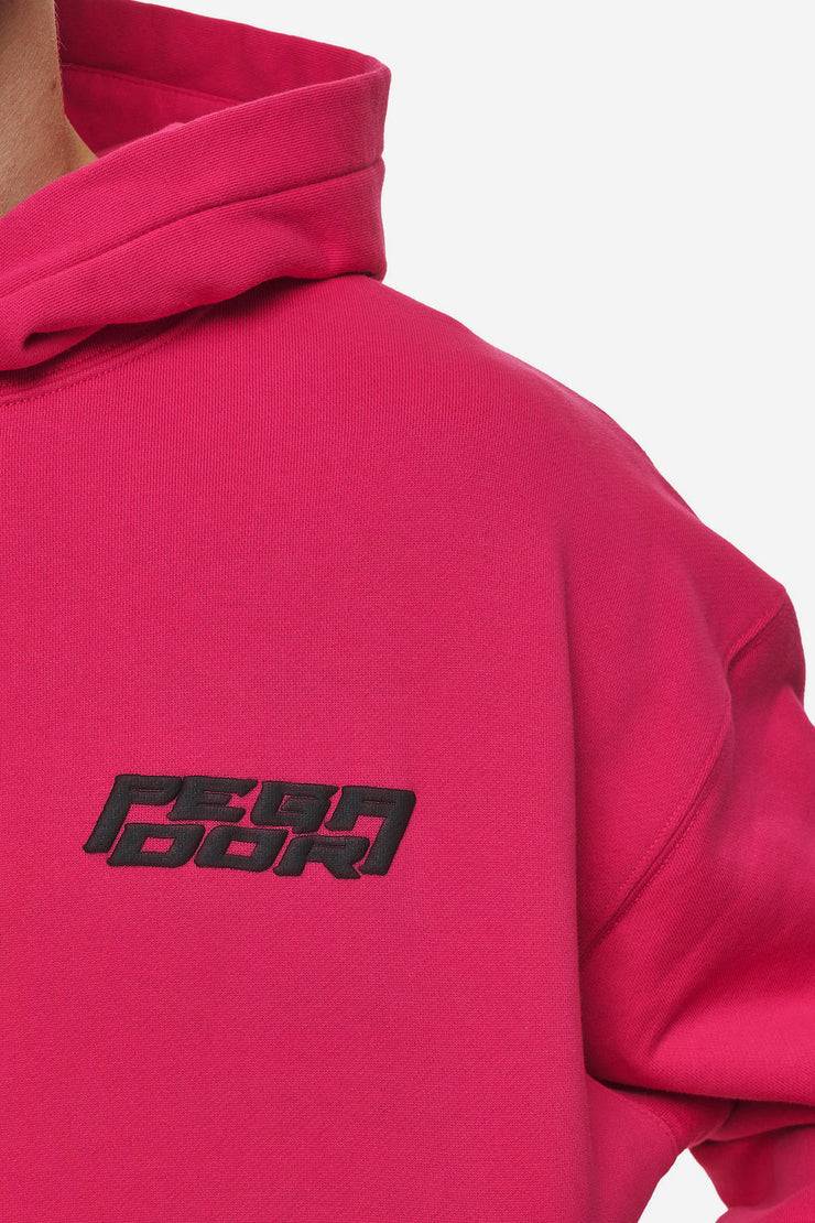 Pegador Doyer Oversized Hoodie Washed Virtual Pink Lagerräumung
