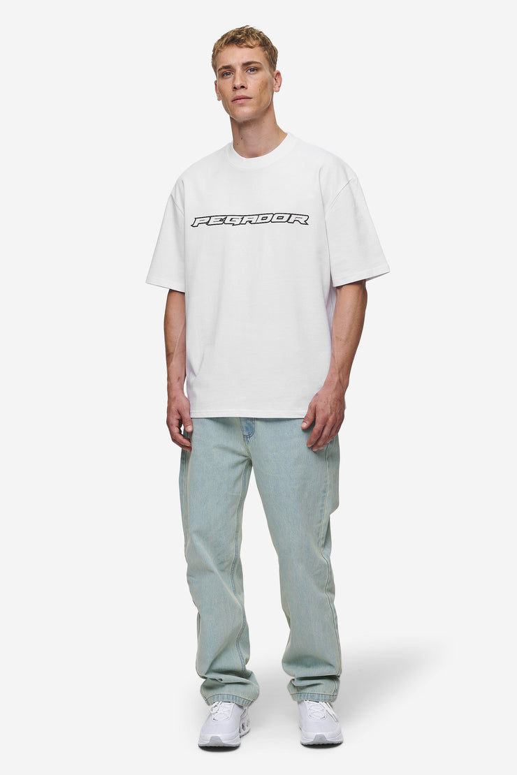 Pegador Alden Oversized Tee White Zeitlich begrenztes Angebot