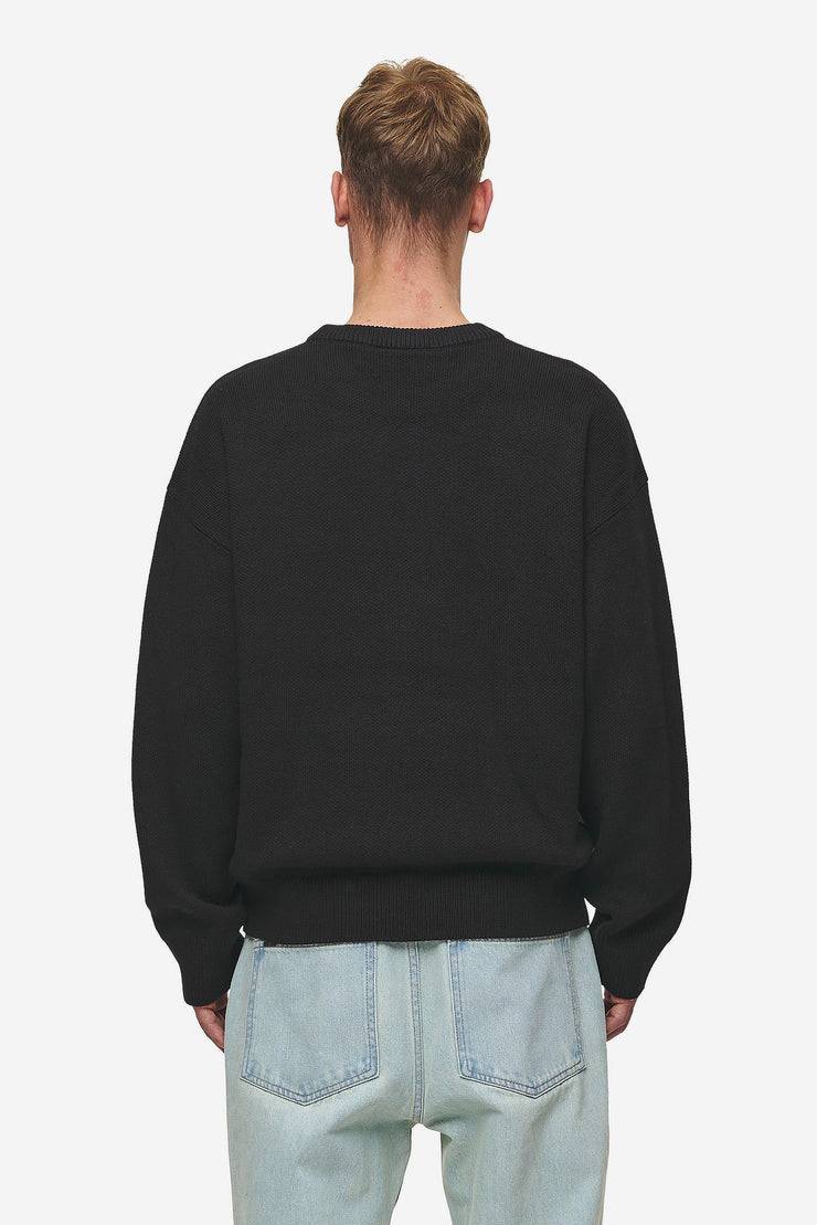 Pegador Logo Oversized Knit Sweater Black Exklusive Angebote