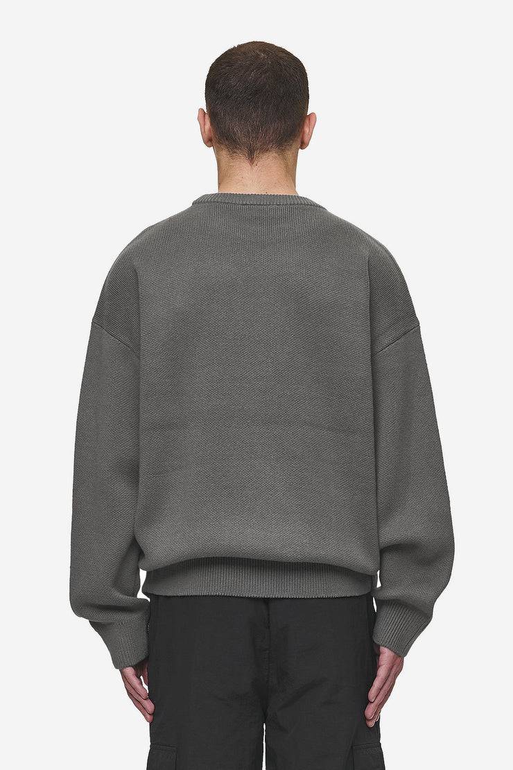 Pegador Logo Oversized Knit Sweater Anthracite Blitzangebot