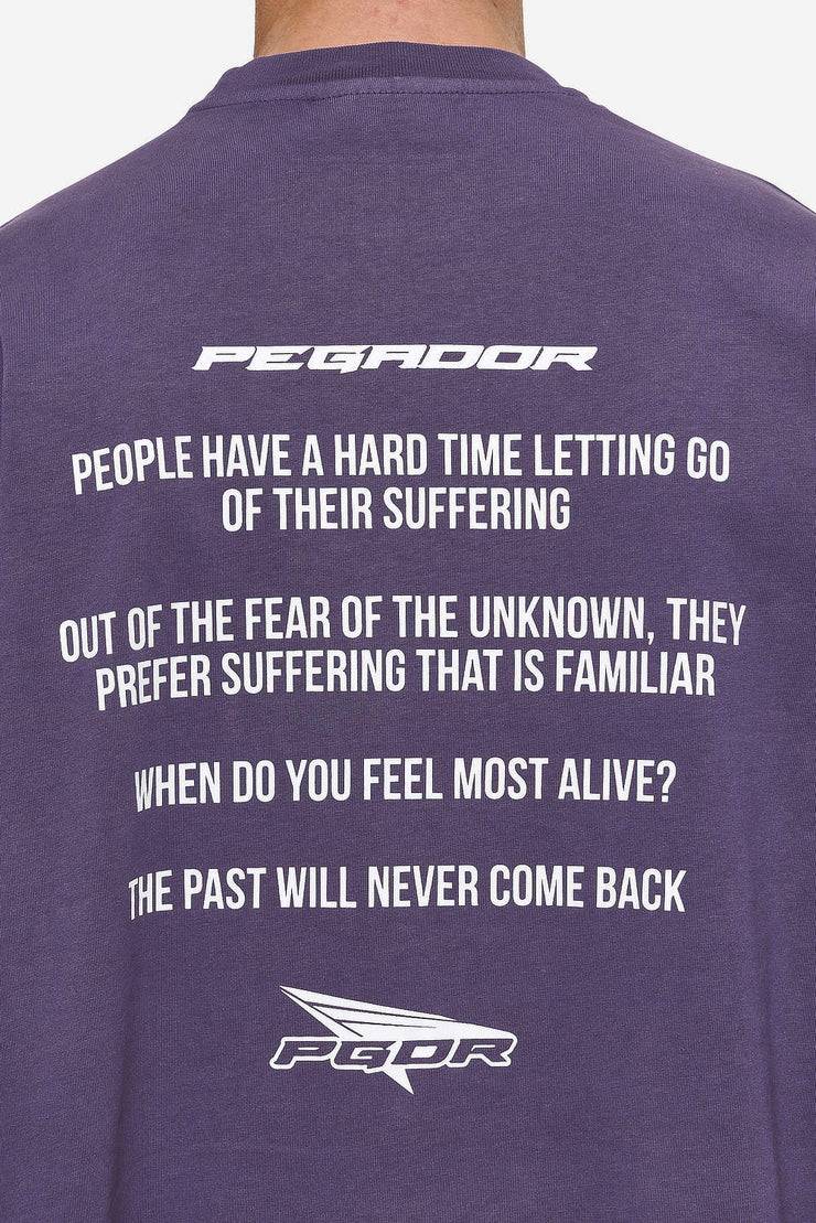 Pegador Dubose Oversized Tee Vintage Deep Purple VIP-Rabatte