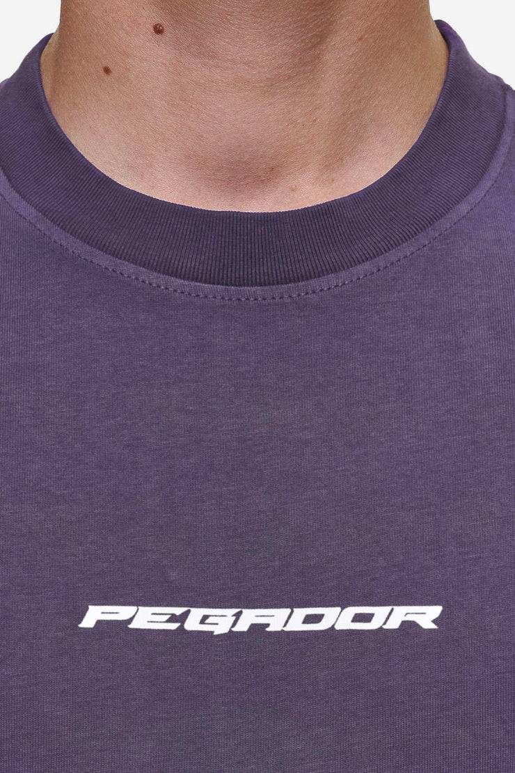 Pegador Dubose Oversized Tee Vintage Deep Purple VIP-Rabatte