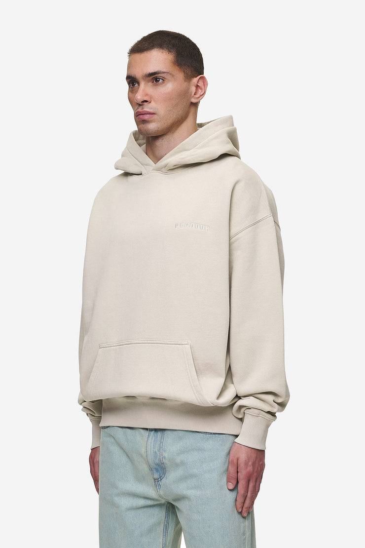 Pegador Buford Oversized Hoodie Washed Light Beige Tiefpreis